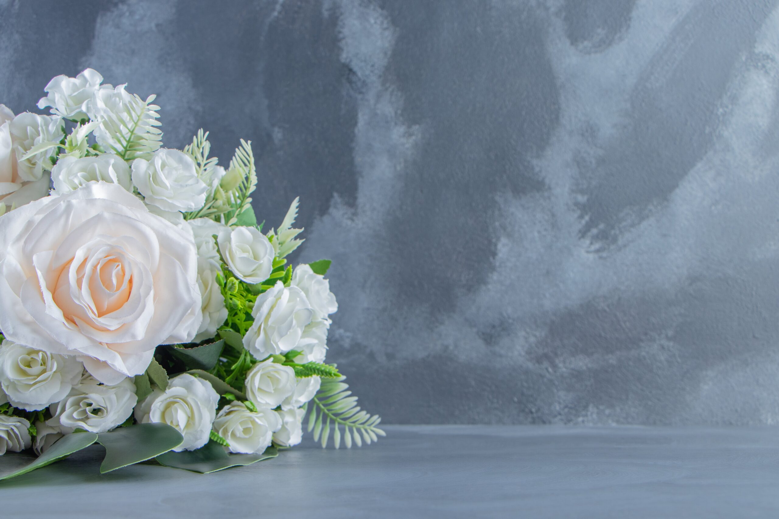 bouquet-white-flowers-white-background-high-quality-photo-min